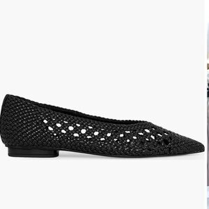 Rebecca Minkoff Ballerina Woven Leather Pointed Toe Women’s Flats Size 8 NIB